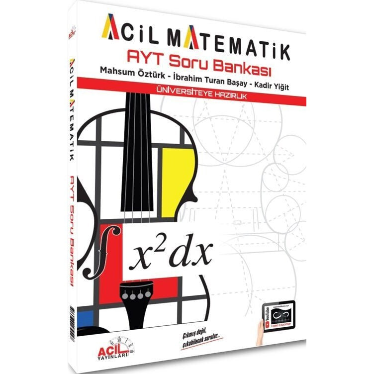 AYT Matematik Soru Bankası | Acil Yayınları (İnce Kapak)