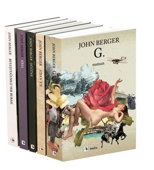 John Berger Edebiyat Seti - 5 Kitap Takım - Hediyeli | Metis Yayınları