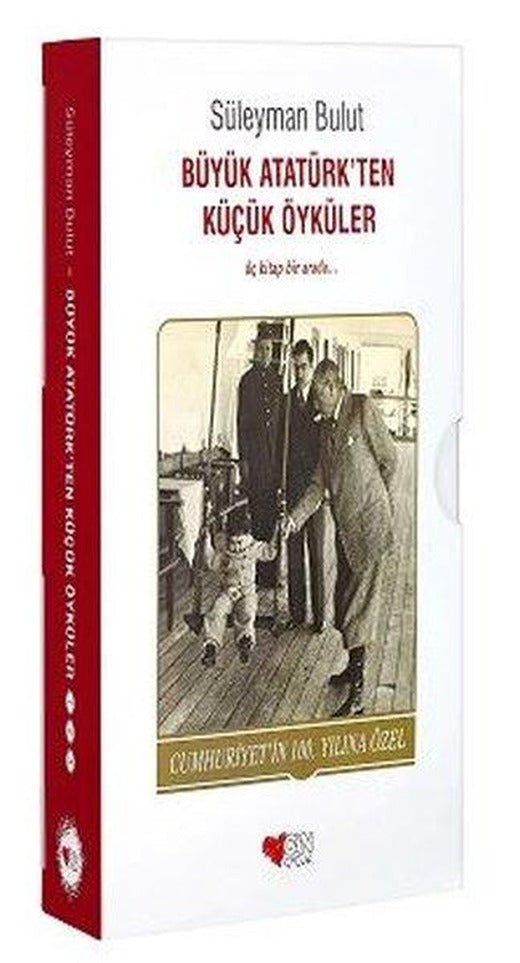 Büyük Atatürk'ten Küçük Öyküler Seti - 3 Kitap Takım | Can Çocuk Yayınları (İnce Kapak)
