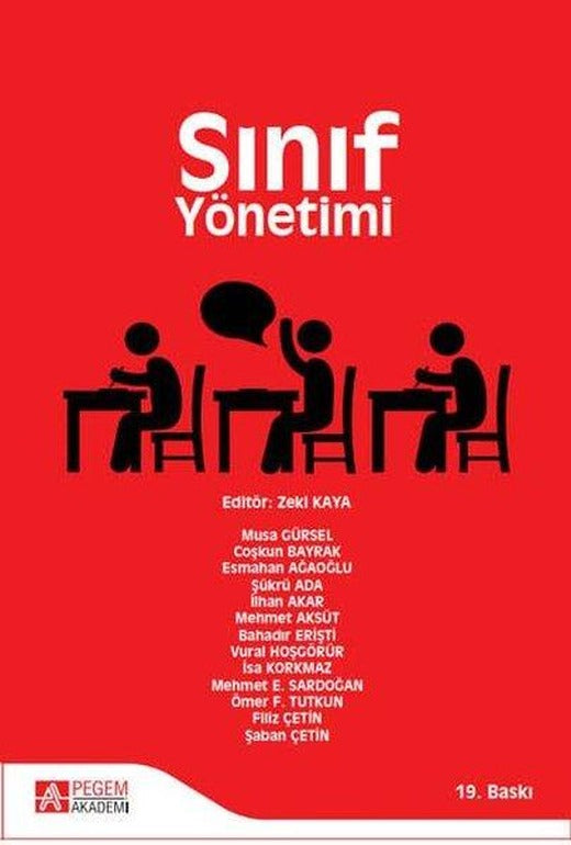 Sınıf Yönetimi | Pegem Akademi Yayıncılık (İnce Kapak)