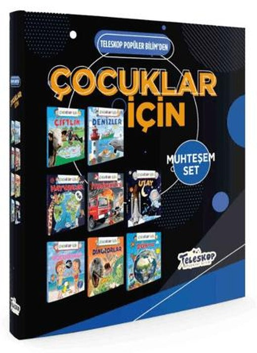 Çocuklar İçin Serisi (8 Kitap Set) | Teleskop Popüler Bilim (Ciltsiz)