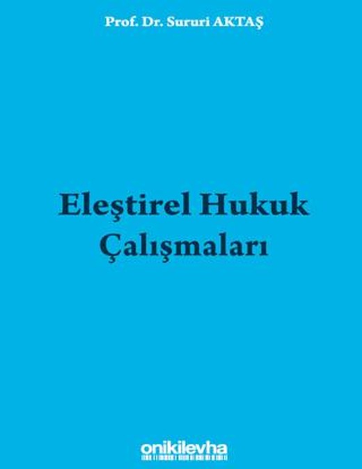 Eleştirel Hukuk Çalışmaları | On İki Levha Yayınları (Ciltsiz)