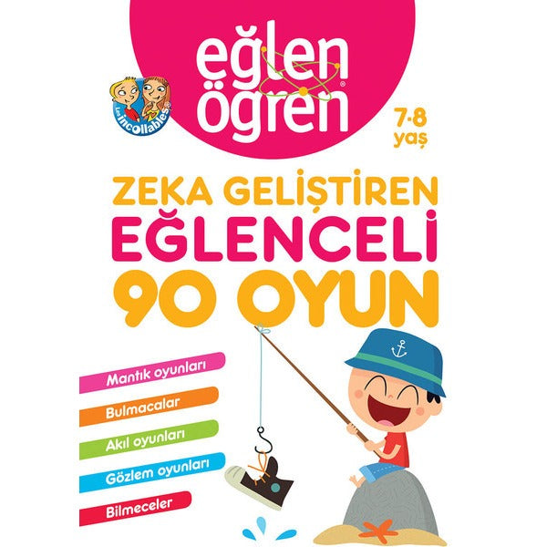 Eğlen Öğren 7-8 Yaş Zeka Geliştiren Eğlenceli 90 Oyun