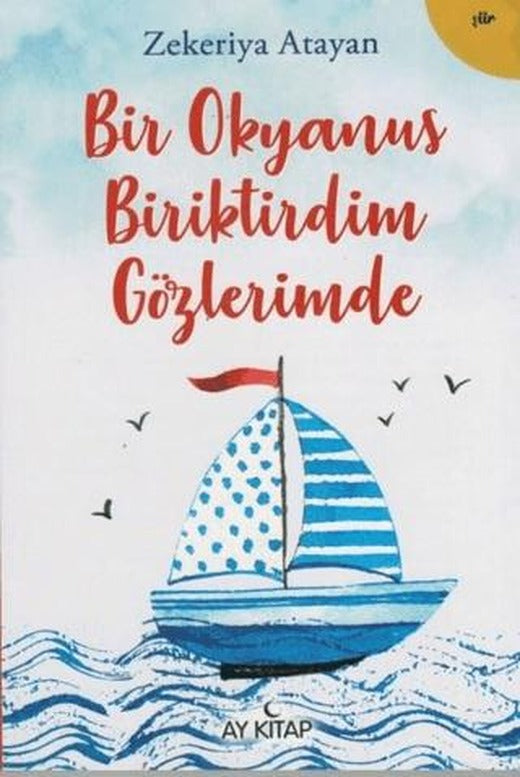 Bir Okyanus Biriktirdim Gözlerimde | Ay Kitap (Ciltsiz)