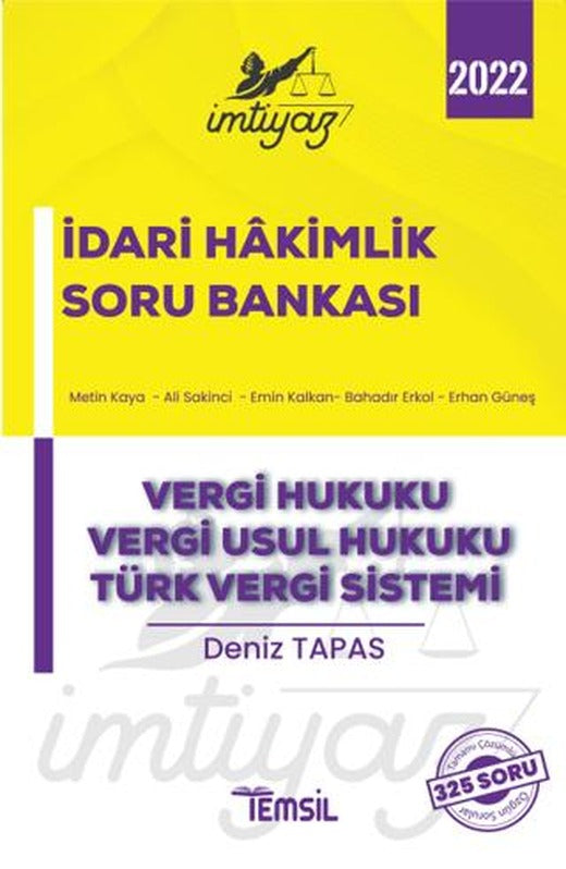İmtiyaz İdari Hakimlik Soru Bankası