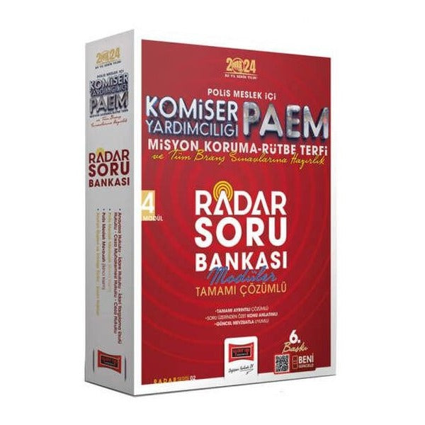 Polis Meslek İçi PAEM Komiser Yardımcılığı Misyon Koruma Rütbe Terfi Radar Soru Bankası