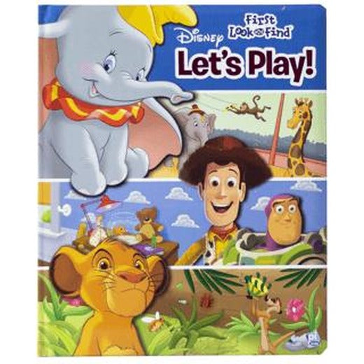 Disney: First Look and Find Let's Play! | Pi Kids (Ciltli)