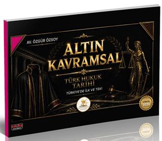 HUKAL Altın Kavramsal Türk Hukuk Tarihi | Savaş Yayınevi (Ciltsiz) - Resim 1