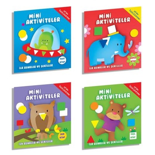 Mini Aktiviteler Seti - 4 Kitap Takım | Parıltı Yayınları