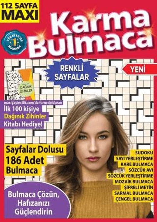 Maxi Karma Bulmaca 24 | Maxi Yayıncılık (Ciltsiz)