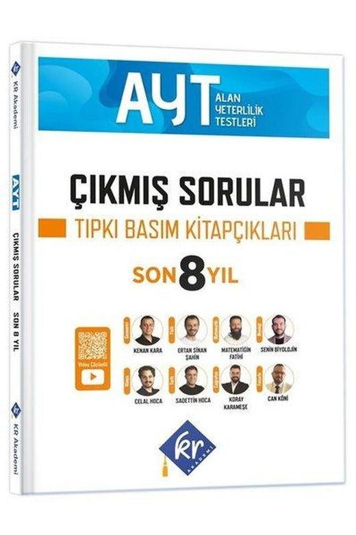 AYT Çıkmış Sorular Son 8 Yıl Tıpkı Basım Fasikülleri | KR Akademi (İnce Kapak)