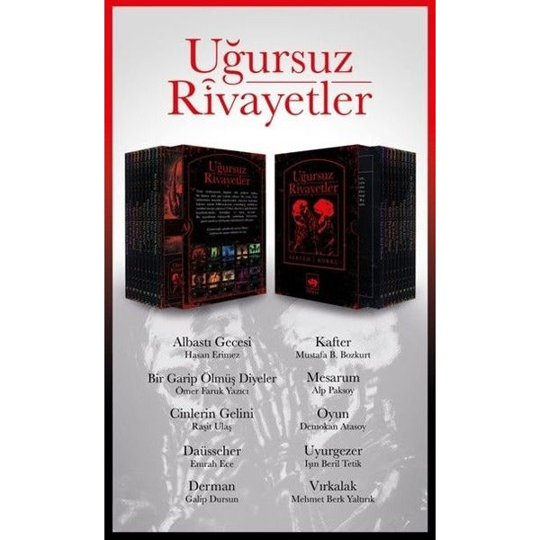 Uğursuz Rivayetler Seti - 10 Kitap Takım - Kutulu | Ötüken Neşriyat (Cep Boy)