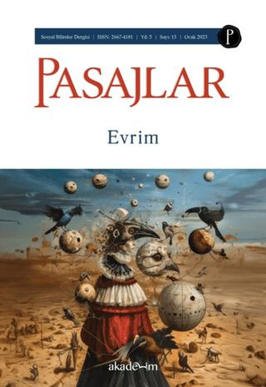 Pasajlar Sosyal Bilimler Dergisi Sayı: 13 - Evrim | Pasajlar Sosyal Bilimler Dergisi (Ciltsiz)