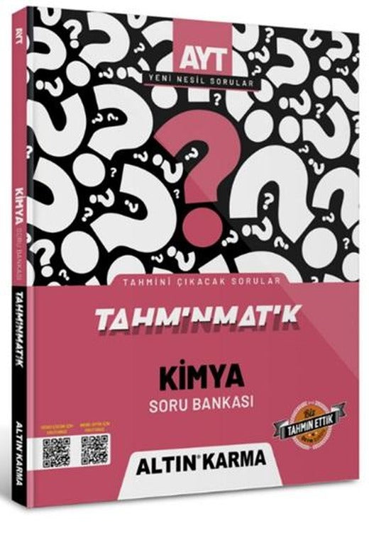 Altın Karma AYT Kimya Tahminmatik Soru Bankası