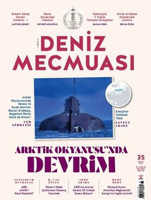 Yeni Deniz Mecmuası Sayı: 35 - Aralık 2024 | Yeni Deniz Mecmuası Dergisi (Ciltsiz)