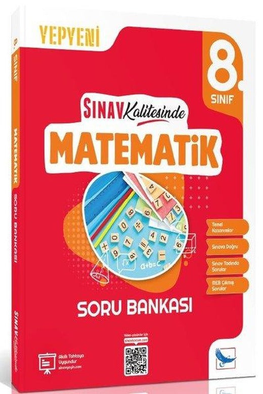 8.Sınıf Matematik Sınav Kalitesinde Soru Bankası | Sınav Yayınları (İnce Kapak)
