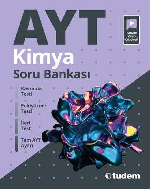 AYT Kimya Soru Bankası | Tudem Yayınları - Ders Kitapları (İnce Kapak)