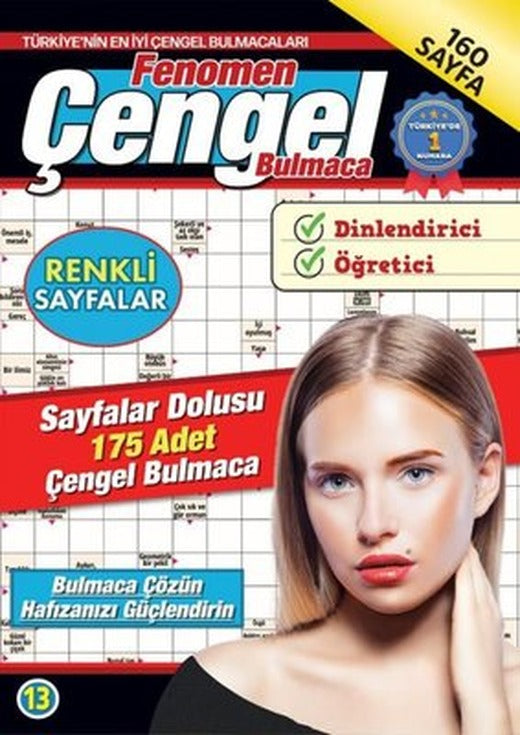 Fenomen Çengel Bulmaca - 13 | Maxı Yayıncılık (İnce Kapak)