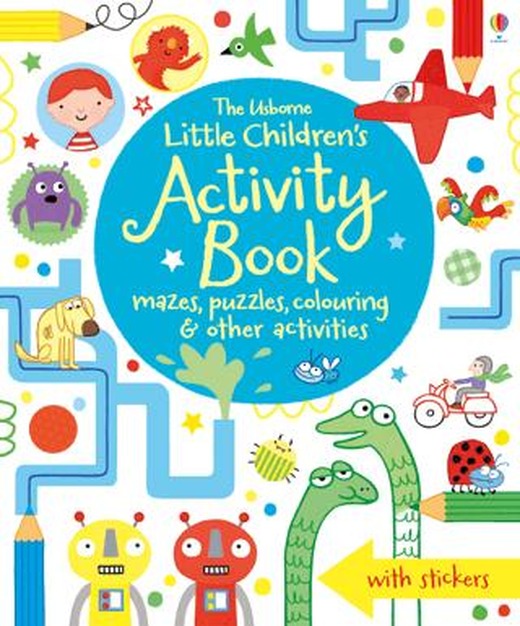 Little Children's Activity Book | Usborne (Ciltsiz)