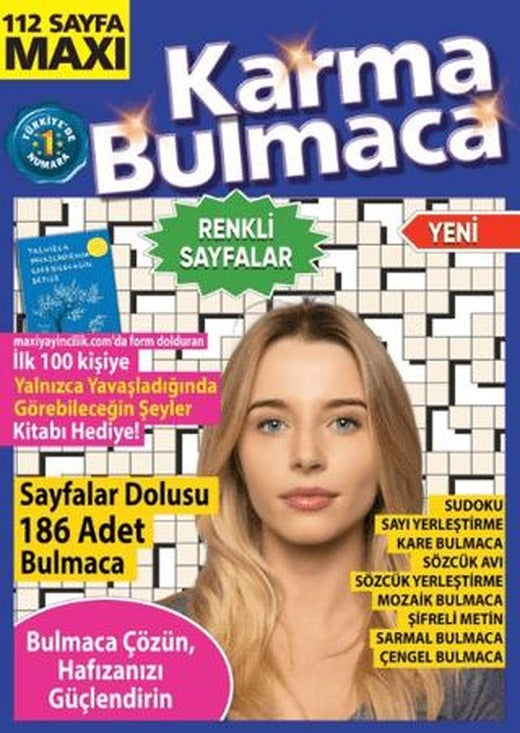 Maxi Karma Bulmaca 23 | Maxi Yayıncılık (Ciltsiz)