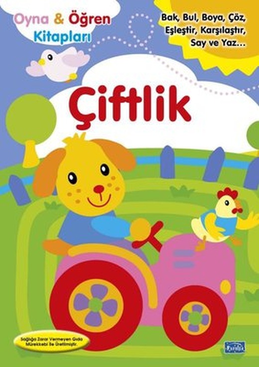 Çiftlik - Oyna & Öğren Kitapları | Parıltı Yayınları