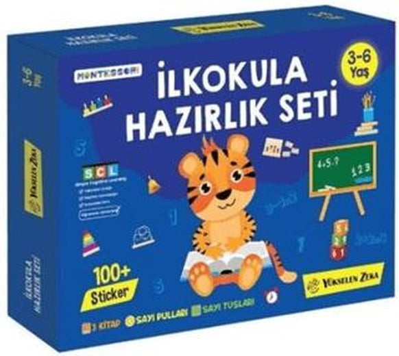 3-6 Yaş İlkokula Hazırlık Seti (Toplama Çıkarma İşlem Becerisi, Geometrik Şekiller, Ritmik Sayma, Problem Çözme, Düşünme Becerileri)