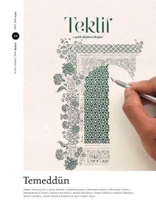 Teklif 2 Aylık Düşünce Dergisi Sayı: 12 Kasım 2023 | Ketebe Yayınları (Ciltsiz)