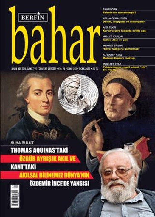 Berfin Bahar Aylık Kültür Sanat ve Edebiyat Dergisi : 287 Ocak 2022 | Berfin Bahar Dergisi (Ciltsiz)