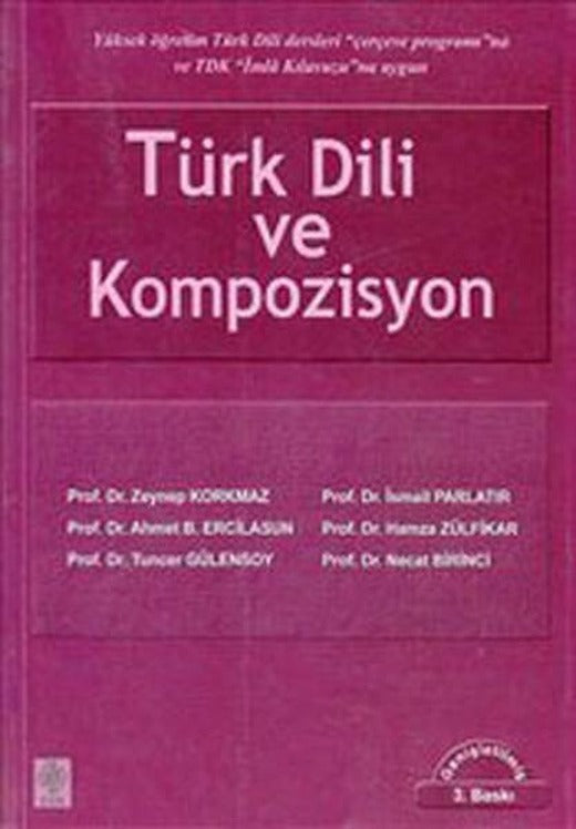 Türk Dili ve Kompozisyon | Ekin Basım Yayın (İnce Kapak)