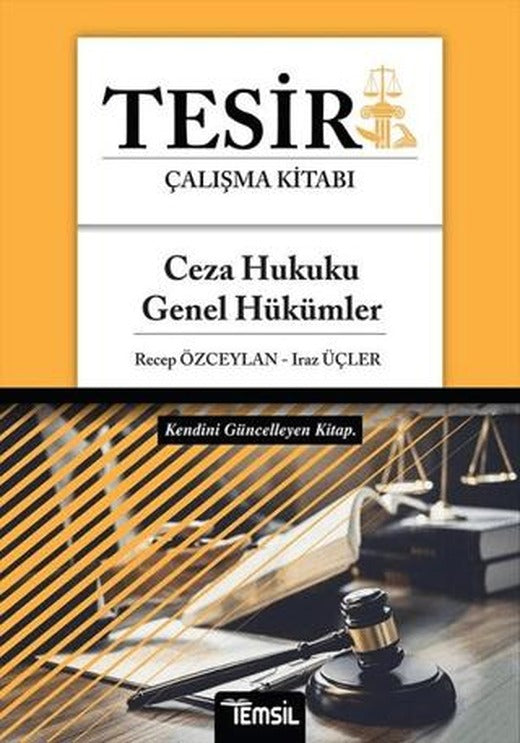 Tesir Ceza Hukuku Genel Hükümler Çalışma Kitabı | Temsil Kitap (Ciltsiz)
