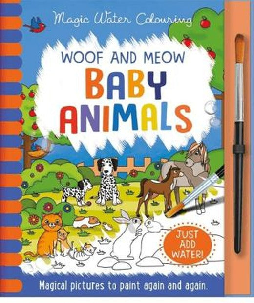 Magic Water Colouring - Baby Animals | IMAGINE THAT (Ciltli)