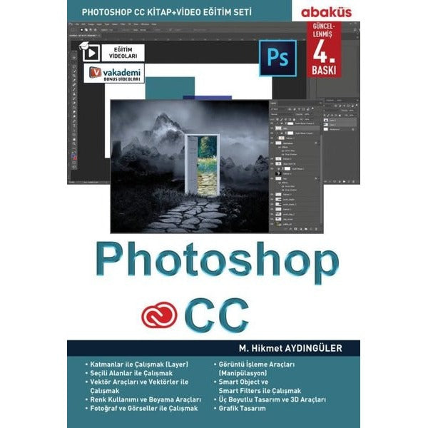Photoshop CC | Abaküs Kitap - Yayınevi Genel Dizisi (İnce Kapak)