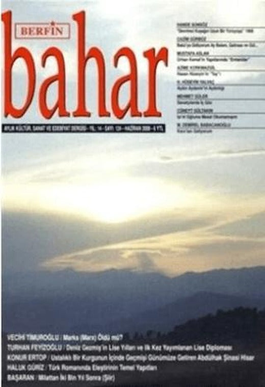 Berfin Bahar Aylık Kültür, Sanat ve Edebiyat Dergisi Sayı: 124 | Berfin Bahar Dergisi (Ciltsiz)