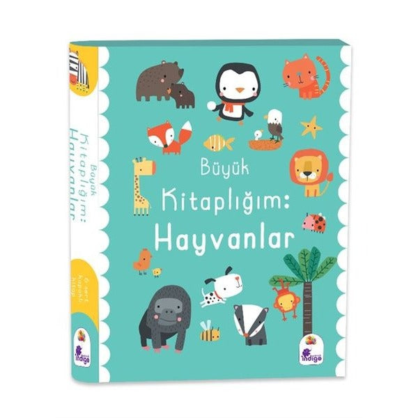 Büyük Kitaplığım: Hayvanlar | İndigo Çocuk (Ciltli)