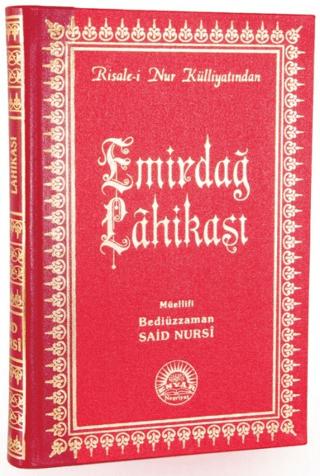 Emirdağ Lahikası (Büyük Boy - Sırtı Deri) | Envar Neşriyat (Ciltli) - Resim 1