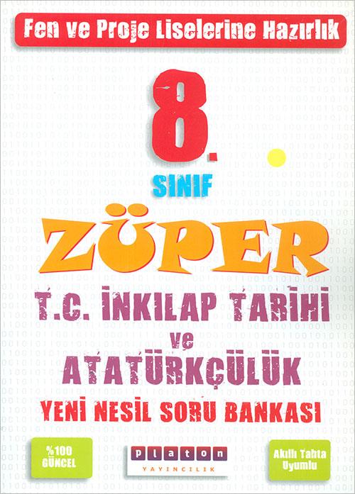 8.Sınıf Züper T.C. İnkılap Tarihi Soru Bankası Platon Yayıncılık