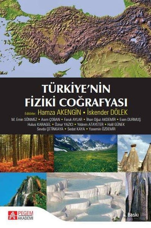 Türkiye'nin Fiziki Coğrafyası | Pegem Akademi Yayıncılık (İnce Kapak)