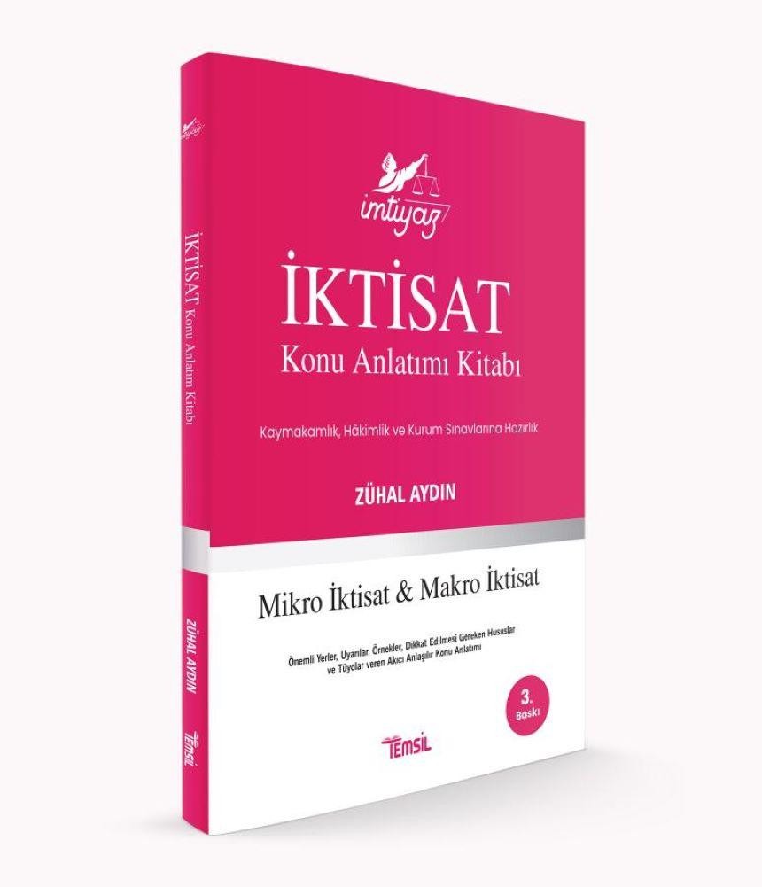 İmtiyaz - İktisat Konu Anlatımı Kitabı Makro İktisat – Mikro İktisat | Temsil Kitap (Ciltsiz)