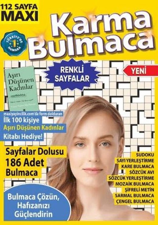 Maxi Karma Bulmaca 20 | Maxi Yayıncılık (Ciltsiz)