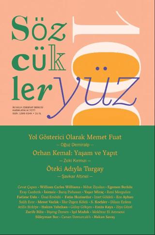 Sözcükler Dergisi Sayı: 100 Kasım-Aralık 2022 | Sözcükler Yayınları (Ciltsiz) - Resim 1