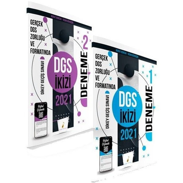 DGS İkizi 2 Özgün Deneme Sınavı Dijital Çözümlü | Pelikan Yayınları (İnce Kapak)