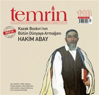 Temrin Düşünce ve Edebiyat Dergisi Sayı: 110 Aralık 2020 | Temrin Dergisi (Ciltsiz) - Resim 1