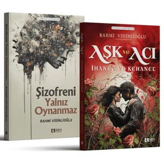 Şizofrenik Semptomlar Seti I - II Şizofreni Yalnız Oynanmaz - Aşk ve Acı İhanet ve Kehanet | Sen Yayınları (Ciltsiz)