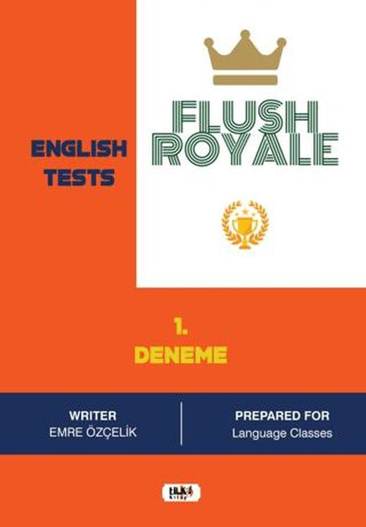 Flush Royale English Tests 1 | Tilki Kitap (Ciltsiz)