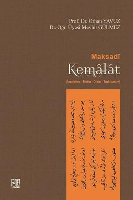 Maksadi Kemalat | Palet Yayınları (Ciltsiz)