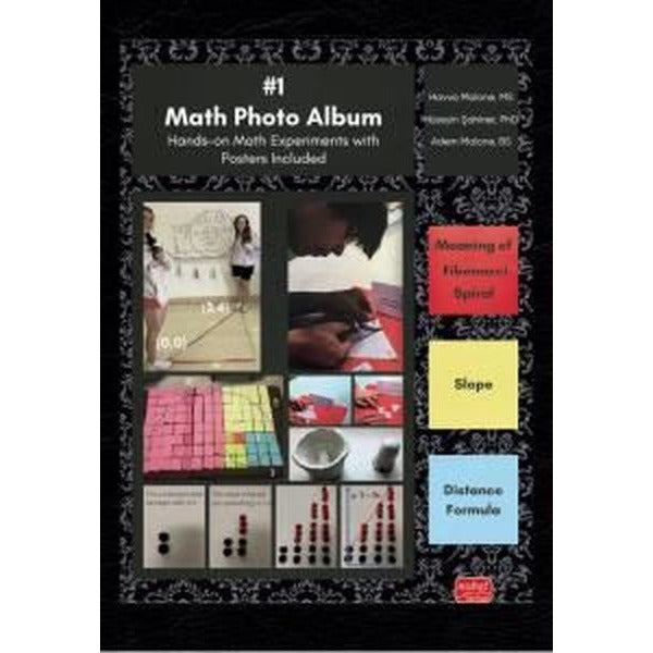 Math Photo Album Hands - on Math Experiments with Posters Included | Nobel Bilimsel Eserler (İnce Kapak)