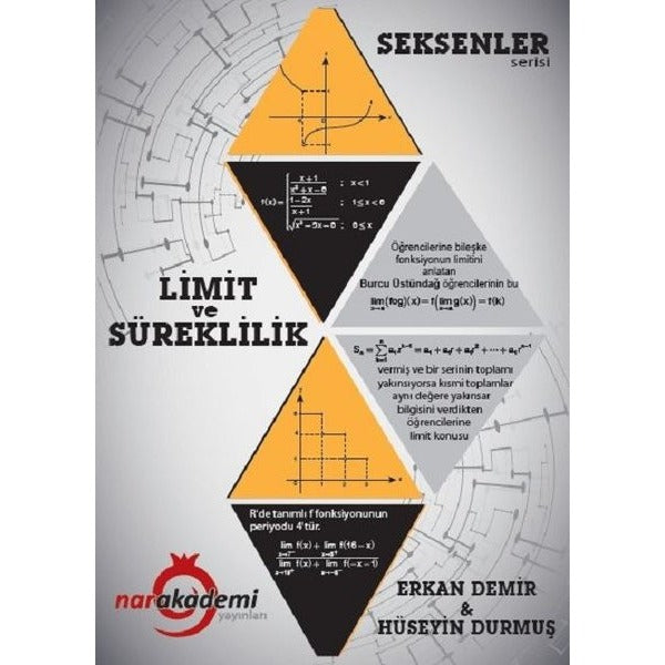 Limit ve Süreklilik - Seksenler Serisi | Nar Akademi Yayınları (Ciltsiz)
