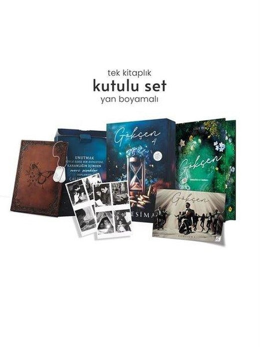 Gökçen 4 - Tek Kitaplık Yan Boyamalı Hediyeli Kutulu Set | Ephesus Yayınları (Ciltli)