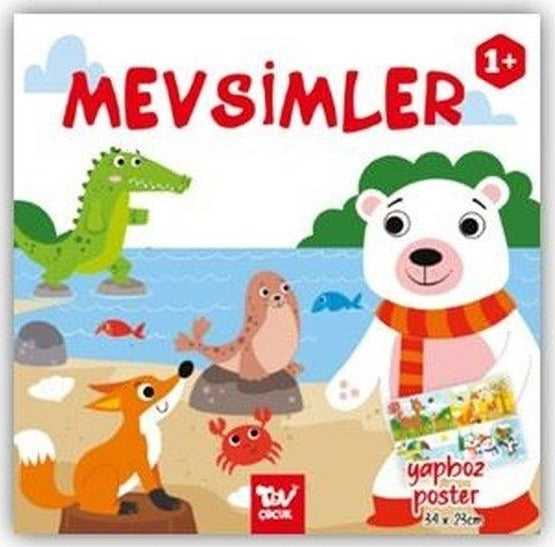 Mevsimler - Yapboz Poster Kitap | Türkiye Diyanet Vakfı Yayınları (Ciltli)