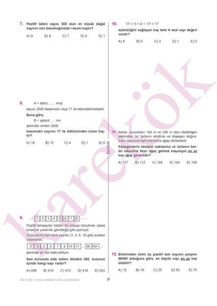 Matematik Zoru Bankası | Karekök Eğitim Yayın (İnce Kapak) - Resim 3